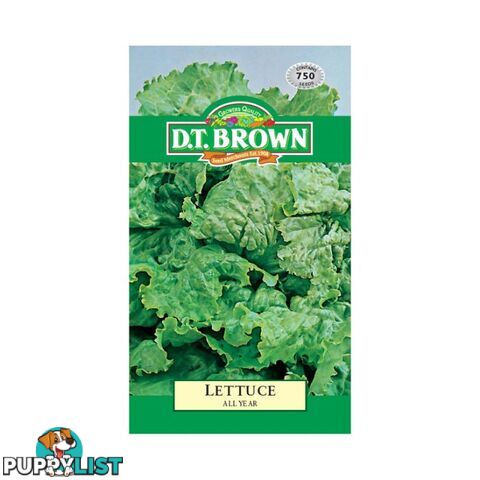 Lettuce All Year Seeds - 5030075022237