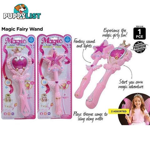 Fairy Wand Toy with Sounds and Lights - 9315892264050