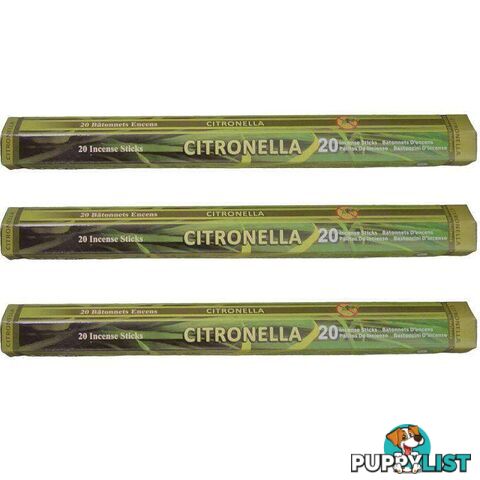 Incense Citronella - 20 Sticks - 9328644025175