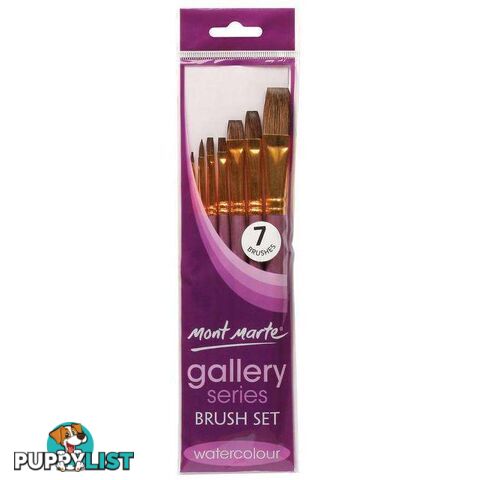 Gallery Series Watercolour Brush Set 7pc - 9328577016875