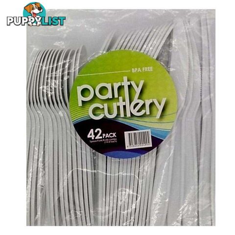 Party Cutlery Set 42 Pk - 9328644024994