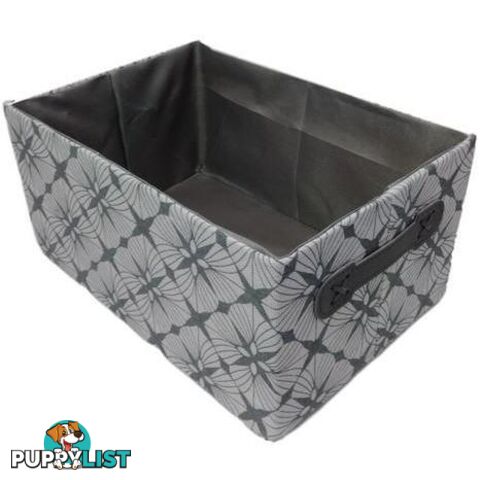 Fabric Storage Basket Med 32x22x16cm - 800842