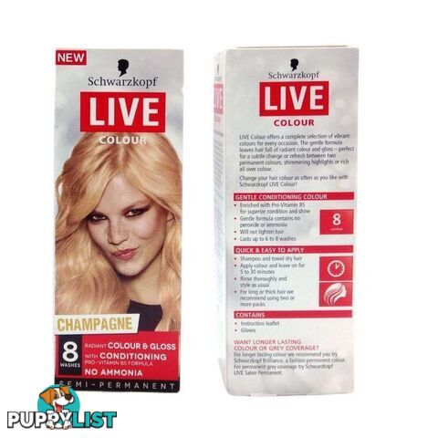 Schwarzkopf 8 Washes Hair Colour - 9310714403600