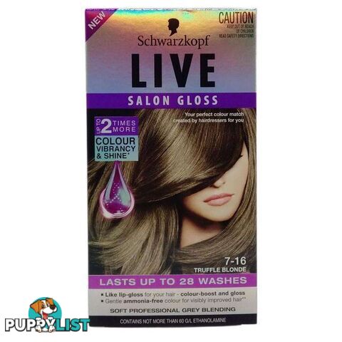 Schwarzkopf Live Gloss Truffle Blonde - 9310714220719