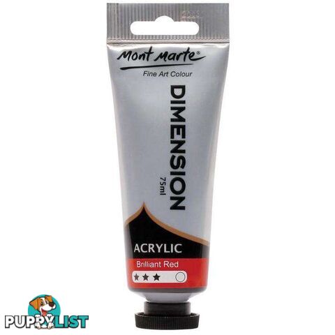 Dimension Acrylic Paint 75ml - Brilliant Red - 9328577015977