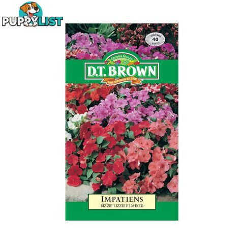 Impatiens Bizzi Lizzi Seeds - 5030075004837