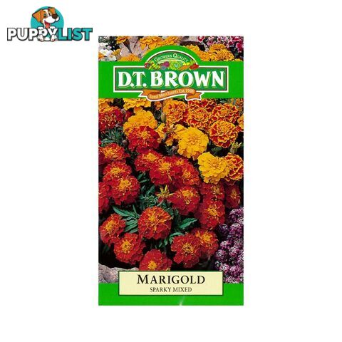 Marigold Sparky Mixed Seeds - 5030075002871