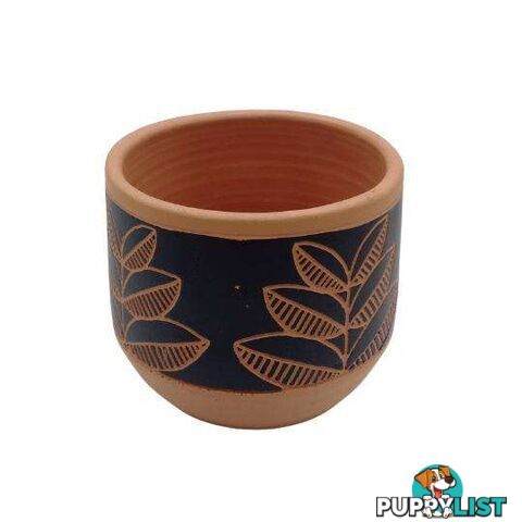 Terracotta Pot 18x14cm Assorted Designs - 9328644071165