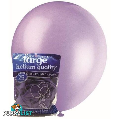 Lavender - 25 x 30cm (12) Decorator Balloons - 9311965025245