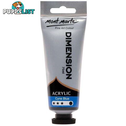 Dimension Acrylic Paint 75ml - Cyan Blue - 9328577016080