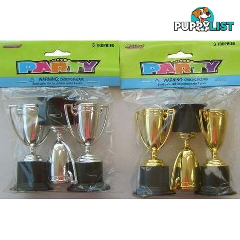 3 Trophies - Silver And Gold - 9311965159421