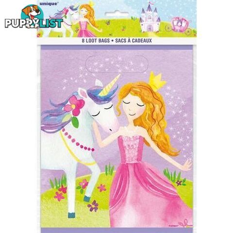 Magical Princess 8 Loot Bags - 011179583836