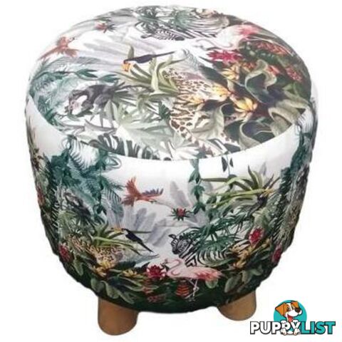 Cushion Stool Zen Jungle - 9328644059477