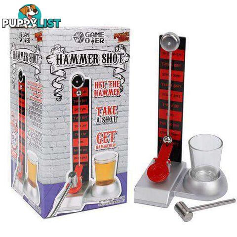 Hammer Shot Adult Drinking Fun Party Game - 9328644051020