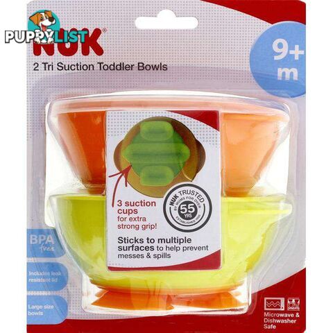 NUK Tri-Suction Bowl Set - 88513179101