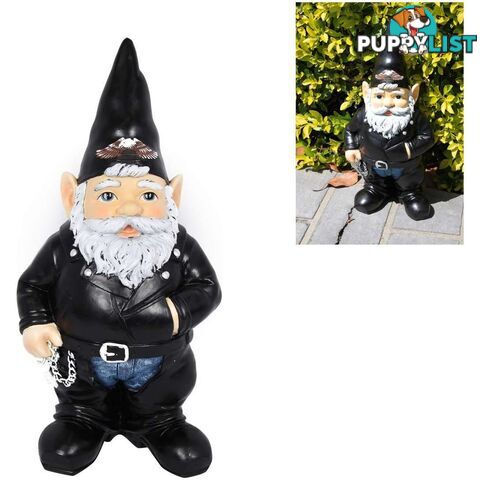 Biker Garden Gnome 35cm - 9319844530927