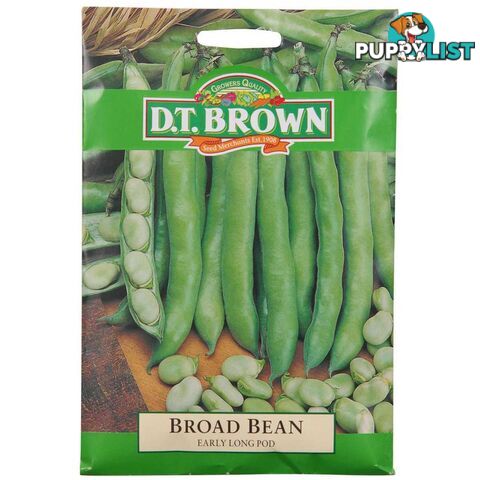 Broad Bean Early Long Pod Seeds - 5030075021216