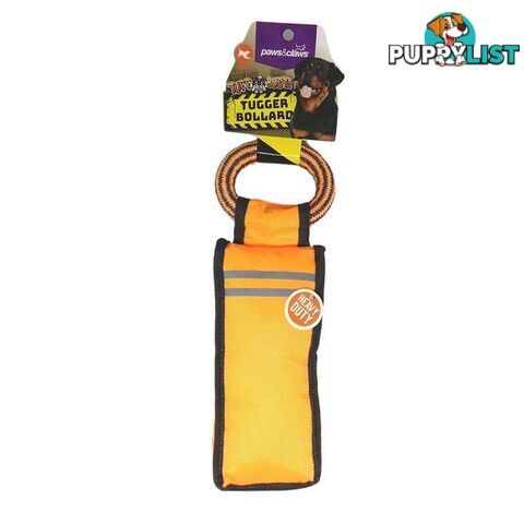 Pet Toy Tuff Busta Tugger Bollard Orange 31cm - 800462