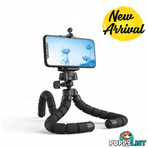 Flexible Smartphone Tripod with Remote Shutter - 6720191202789