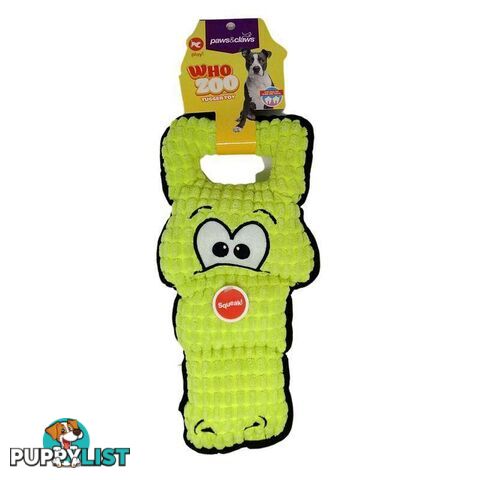 Pet Toy Who Zoo Tugger Yellow 30cm - 800434