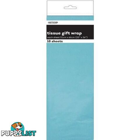 10 Tissue Sheets - Powder Blue - 011179062836