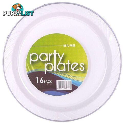 Plastic Plate - 16 Pack 7 inch - 9328644024987