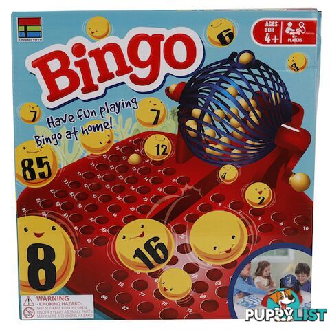 Family Board Game Bingo Age 4 Plus - 9328644066895