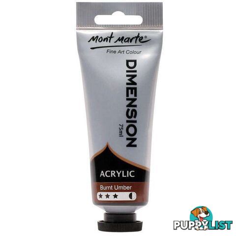 Dimension Acrylic Paint 75ml - Burnt Umber - 9328577016233