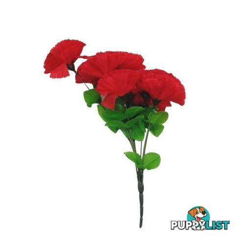 Artificial Flowers Red 30cm - 800506