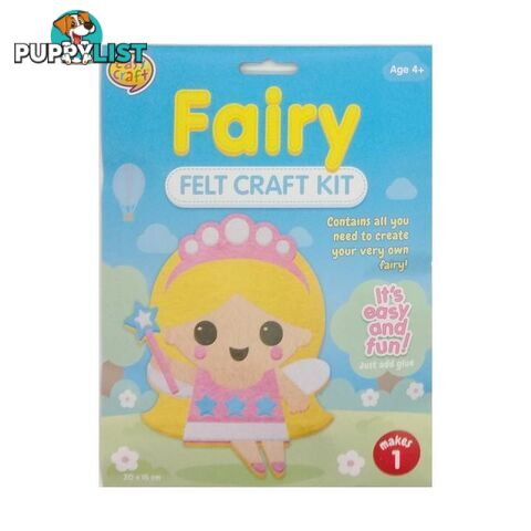 Felt Craft Kit 4 Assorted Designs - 800716