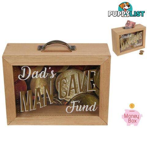 Mancave Money Box 20x15cm - 9319844609401