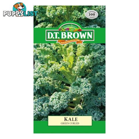 Kale Dwarf Green Curled Seeds - 5030075022886