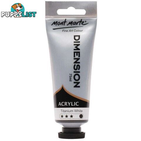 Dimension Acrylic Paint 75ml - Titanium White - 9328577015885