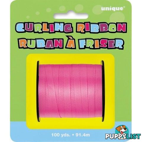 Curling Ribbon 914m 100yds - Hot Pink - 011179486298