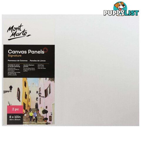 Signature Canvas Panels 2pc 20.3 x 25.4cm (8 x 10in) - 9328577006951