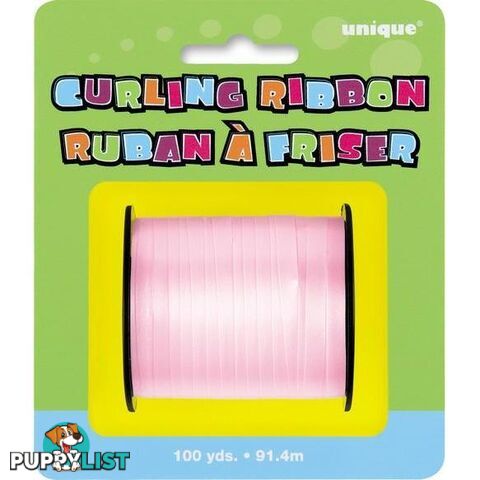 Curling Ribbon 914m 100yds - Pastel Pink - 011179486229