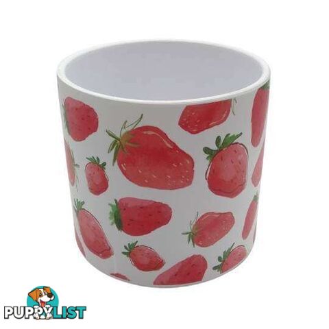 Large Pot Fruit Range 16x14cm Strawberry Design - 801038