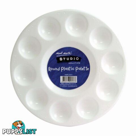 Round Plastic Palette 17cm - 9328577006937