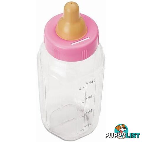 Baby Bottle Bank Pink 28cm 11 - 011179135837