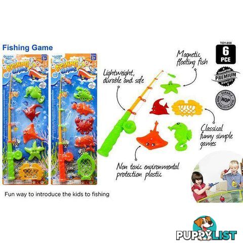 Fishing Game 6pcs - 9315892255874