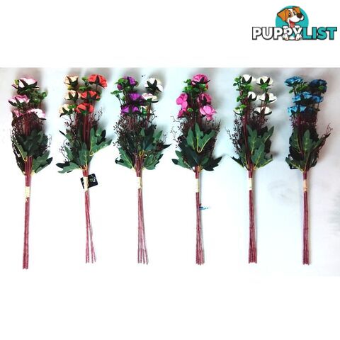 Double Roses 6 Bunch - 800755