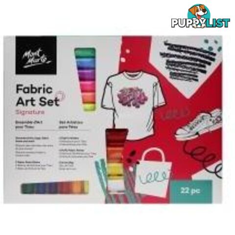 Mont Marte Fabric Art Set 22pcs - 9328577045325