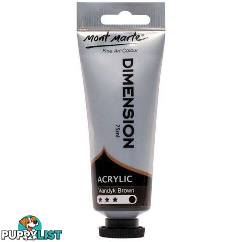 Dimension Acrylic Paint 75ml - Van Dyke Brown - 9328577016257