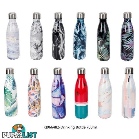 Printed Stainless Steel Drink Bottle 700ml - 9328644066482