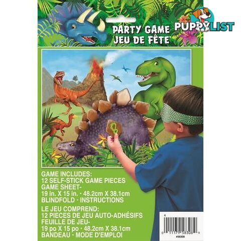 Dinosaur Blindfold Game - 011179583089