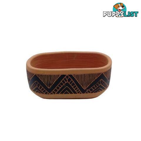 Terracotta Pot 22x12x10cm Assorted Designs - 9328644071202