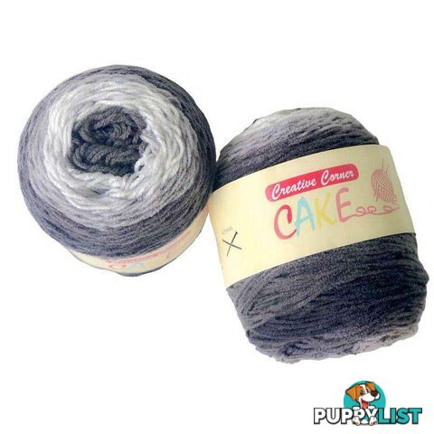 Cake Yarn - Black Agate 200gm - 9321214236001