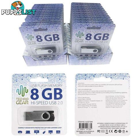 USB Stick 8GB - 9328644027384