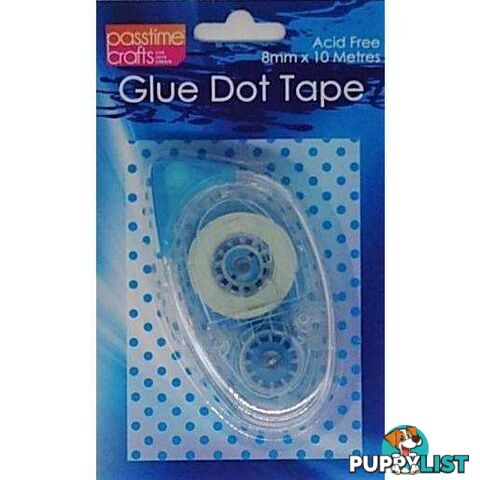 Glue Dot Tape Press Roll 10m - 9348291005504