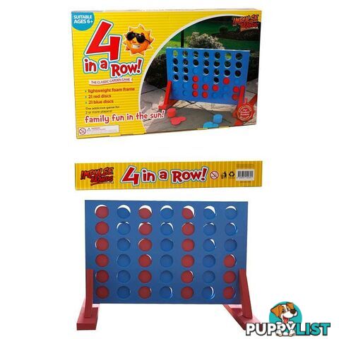 Connect 4 Outdoor Garden Game - 9328644042691